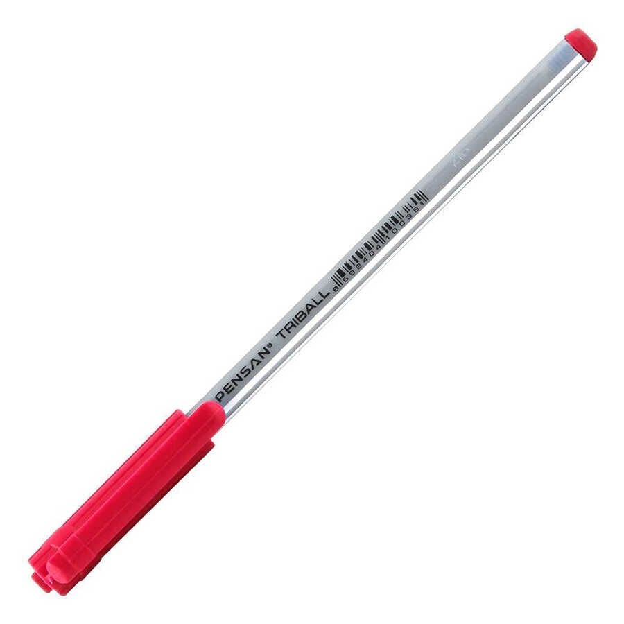 Pensan Triball Tükenmez Kalem 1MM Kırmızı