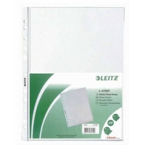 Leitz Poşet Dosya A4 (100'Lü) Buzlu