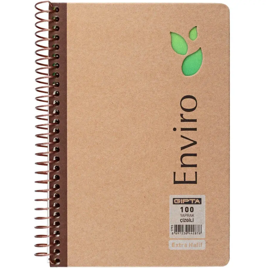 GIPTA Defter Enviro A4 100YP. KRAFT 17x24