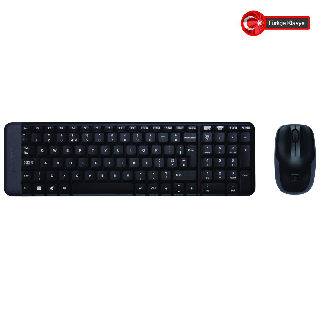 Logitech 920-003163 MK220 Kablosuz Klavye Mouse Set