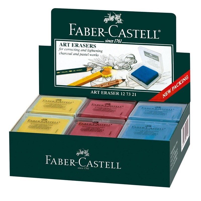 FABER HAMUR SİLGİ RENKLİ PLASTİK KUTU