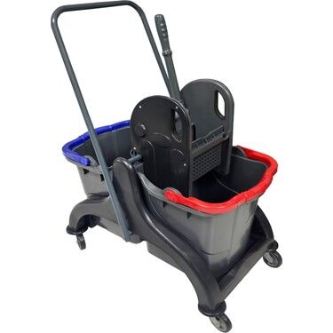 TEMİZLİK SETİ ÇİFT KOVALI PLASTİK STANDART