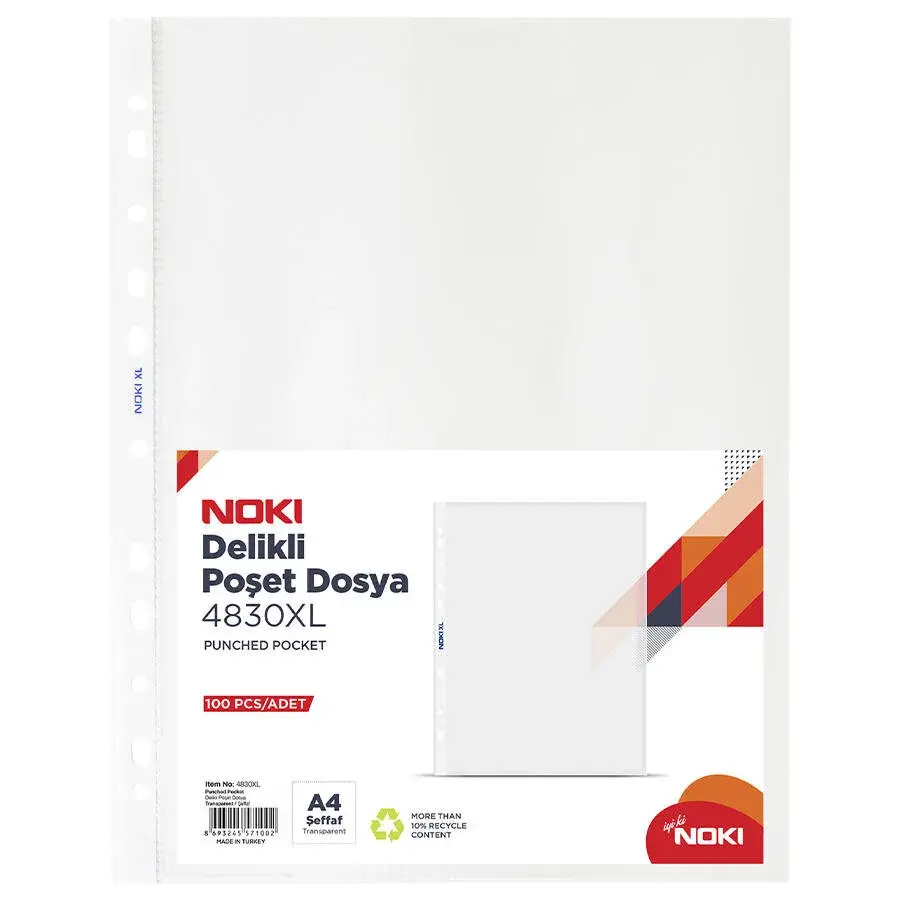 Nokı XL Poşet Dosya (100'Lü)