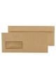 Diplomat Zarf 105x240 (Kraft) Adet. / 90 Gr. Pencereli