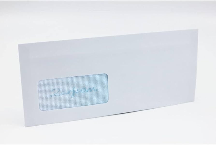 Diplomat Zarf (1.Hamur)  105x240 / 90 Gr. Pencereli Pencereli