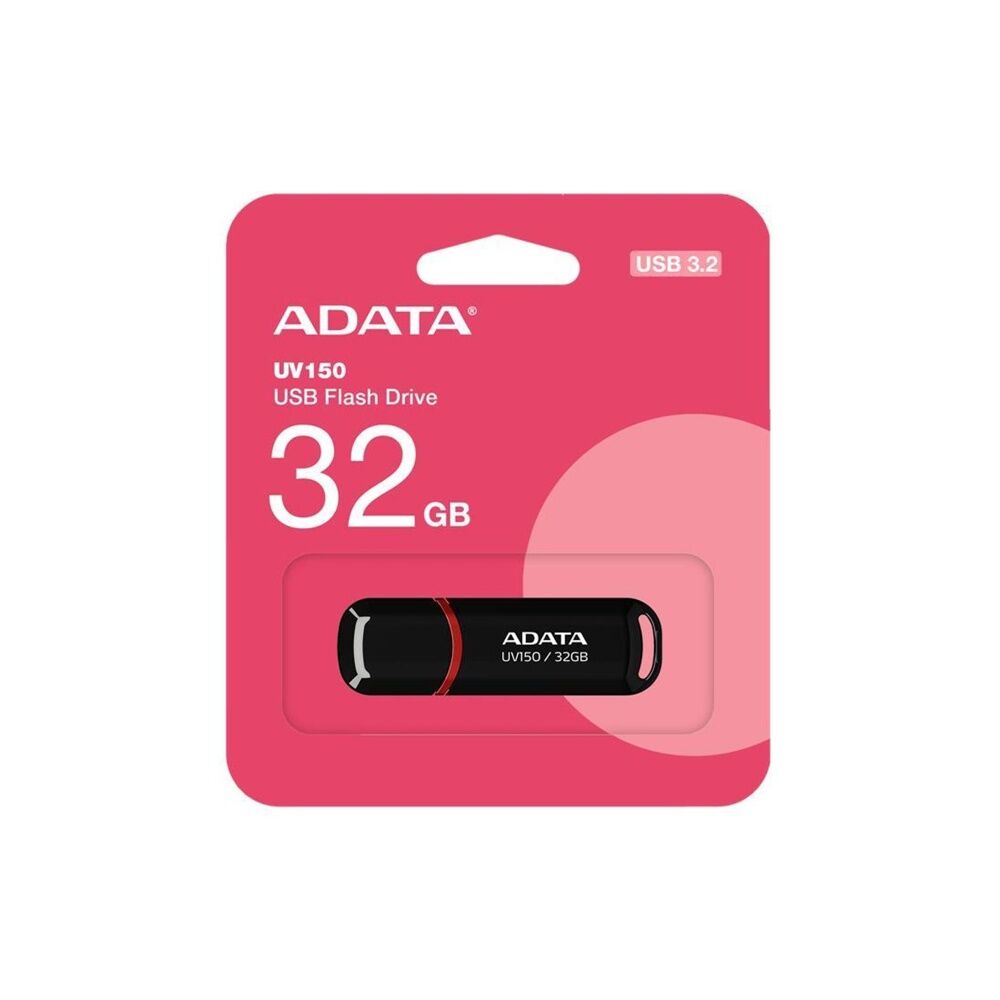ADATA UV150-32GB USB3.2 Gen1 Black Flash Bellek