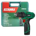 MATKAP ŞARJLI 12,V. 1,5A ÇİFT AKÜLÜ 10MM RTM332 RTRMAX KL 10