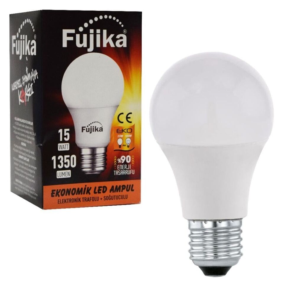FUJİKA LED AMPÜL 15 W POLİKARBON GÖVDE FLA114 KL 200