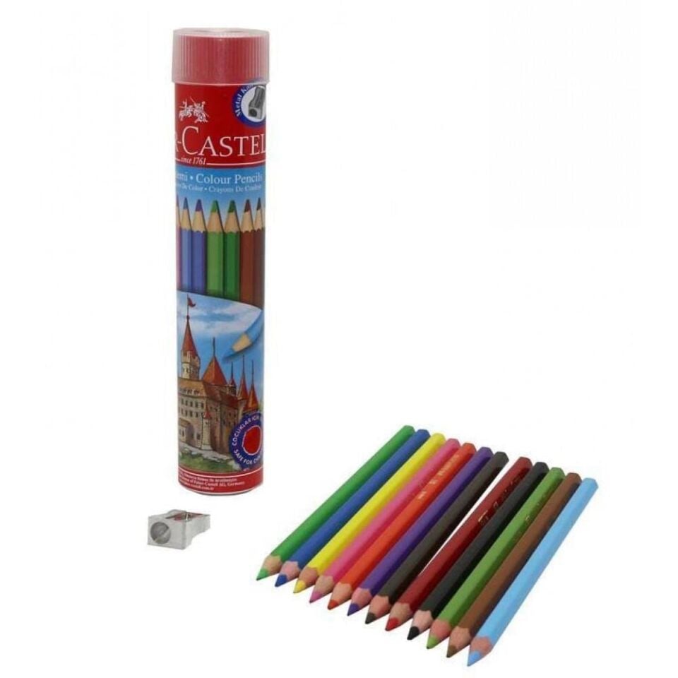 Kuru Boya Faber Castell 12Lİ Kutu