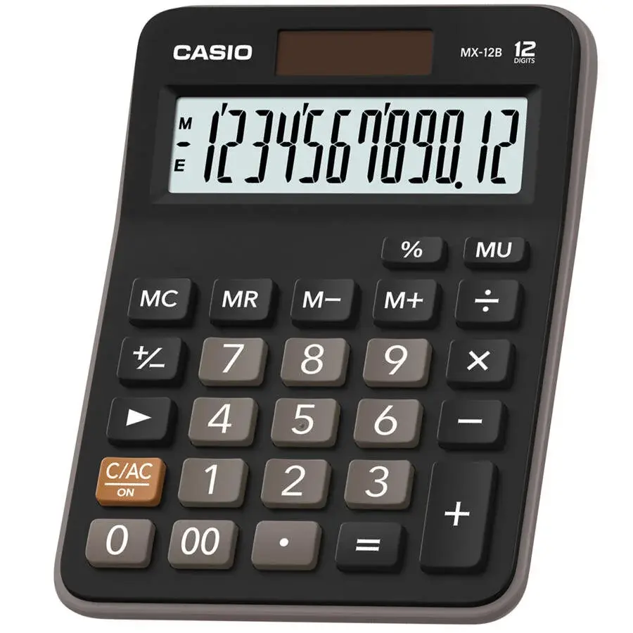 Casio MX-12B 12 Hane Masa Üstü Hesap Makinesi
