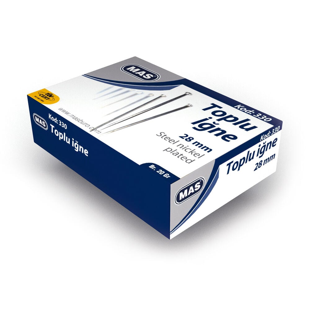 MAS 330 Toplu İğne 20 GR