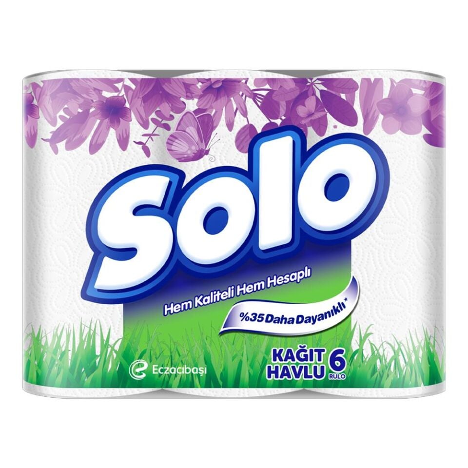 Kağıt Havlu Solo 6'Lı